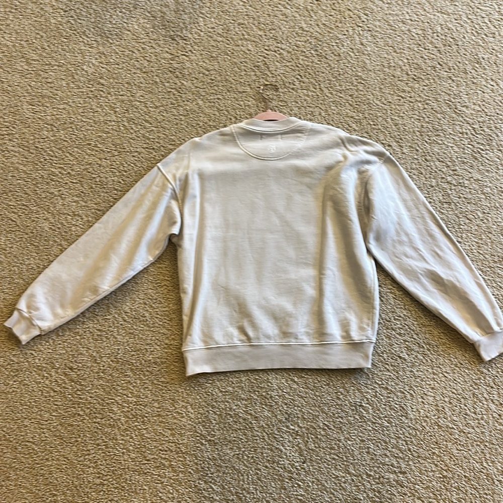 Anine Bing Cream Tiger Graphic Sweatshirt - Picture 6 of 6